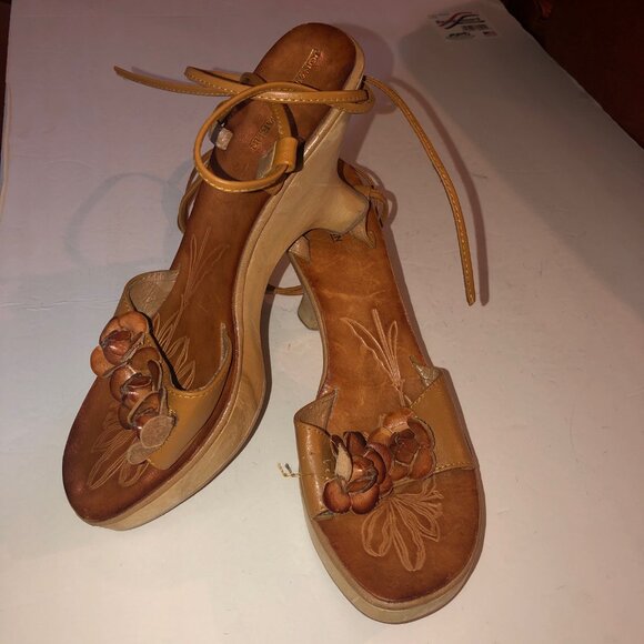 Jonathan Martin Brown string Clog style -   size 8 1/2 - Picture 6 of 10